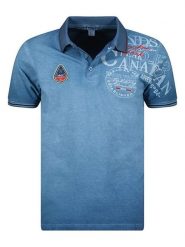 Canadian Peak Koszulka polo "Kadventureak" w kolorze błękitnym rozmiar: S. Niebieskie koszulki polo męskie Canadian Peak, s, bez wzorów, z bawełny, bez ramiączek. Za 79.21 zł.