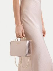 Nine West Torebka CEO-Astor Vibe-KY323-1 Złoty. Żółte torebki klasyczne damskie Nine West, bez wzorów, z materiału, bez dodatków. Za 199.99 zł.