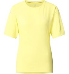 HAGLOFS Koszulka damska L.I.M Ridge Tee Women pale yellow-S. Niebieskie t-shirty damskie Haglöfs, l, bez wzorów, z materiału, bez kołnierzyka. Za 146.90 zł.
