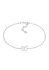 Elli Damski wisior Butterfly Cut-Out ze srebra próby 925 Sterling Silver Bransoletki 1 ct. Szare bransoletki damskie Elli, srebrne. Za 143.99 zł.