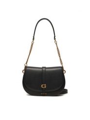 Guess Torebka Kuba HWVA93 29200 Czarny. Czarne torebki klasyczne damskie Guess, z aplikacjami, ze skóry, bez dodatków. Za 639.99 zł.