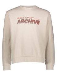 Jack & Jones Bluza "Brat" w kolorze beżowym rozmiar: M. Brązowe bluzy bez kaptura męskie Jack & Jones, m. Za 69.99 zł.