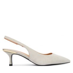 Czółenka LOVE MOSCHINO. Czółenka damskie Love Moschino, bez wzorów, bez obcasa. Za 939.99 zł.