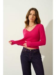 AUTHENTIC CASHMERE Kaszmirowy sweter "Galise" w kolorze różowym rozmiar: L. Różowe swetry klasyczne damskie AUTHENTIC CASHMERE, l, z kaszmiru, bez kołnierzyka. Za 287.51 zł.