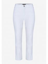 More & More Dżinsy - Slim fit - w kolorze białym rozmiar: 40. Białe jeansy damskie MORE & MORE. Za 122.96 zł.