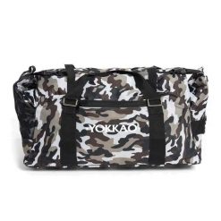 Torba treningowa YOKKAO Convertible Camo Gym Bag. Szare torebki klasyczne damskie YOKKAO, bez wzorów, bez dodatków. Za 349.99 zł.