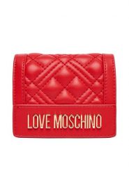 LOVE MOSCHINO Portfel JC5601PP0NLA0500 Czerwony. Czerwone portfele damskie Love Moschino, bez wzorów, ze skóry. Za 319.99 zł.