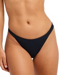 Dół bikini dla Kobiety ROXY LOVE Czarny. Szare bikini damskie Roxy, bez wzorów. Za 149.99 zł.