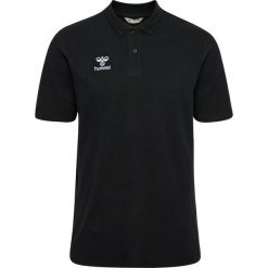 Hummel Koszulka polo męska bawełniana GO 2.0 224831. Czarne koszulki polo męskie HUMMEL, m, bez wzorów, z bawełny, bez ramiączek. Za 150.00 zł.
