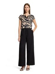 Betty Barclay Koszulka w kolorze beżowo-czarnym rozmiar: 42. Brązowe t-shirty damskie Betty Barclay, bez wzorów, bez kołnierzyka. Za 59.95 zł.