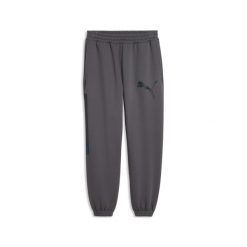 Męskie spodnie dresowe PUMA Sport Relaxed Street Graphic Fleece PUMA. Szare spodnie sportowe męskie Puma, z bawełny. Za 249.00 zł.