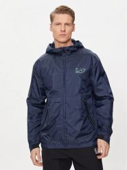 EA7 Emporio Armani Kurtka bomber 3DPB03 PNFHZ 1554 Granatowy Regular Fit. Niebieskie kurtki męskie EA7 Emporio Armani, m, bez wzorów, z syntetyku, bez kaptura. W wyprzedaży za 639.99 zł.