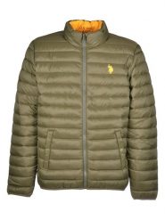 U.S. Polo Assn. Kurtka pikowana w kolorze khaki rozmiar: M. Brązowe kurtki męskie U.S. Polo Assn., m, bez wzorów, bez kaptura. Za 166.88 zł.