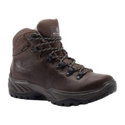 Buty trekkingowe wysokie damskie Terra GTX. Brązowe obuwie trekkingowe damskie Scarpa, trekkingowe. Za 929.99 zł.