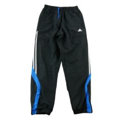 Second life - Spodnie dresowe męskie z zamkami czarne - Jak nowy. Czarne spodnie sportowe męskie Adidas, z dresówki. Za 106.46 zł.