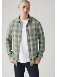 Levi's Koszula w kolorze zielono-niebieskim rozmiar: M. Zielone koszule męskie Levi's, m, bez wzorów, bez kołnierzyka, bez ramiączek. Za 118.01 zł.