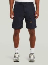 G-Star Bojówki w kolorze czarnym rozmiar: W38. Czarne szorty męskie G-Star, bez wzorów, retro. Za 194.95 zł.