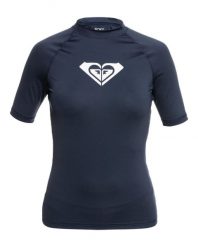 Damska koszulka lycrowa UPF50 do snorkelingu. Niebieskie bikini damskie Roxy, bez wzorów. Za 129.99 zł.