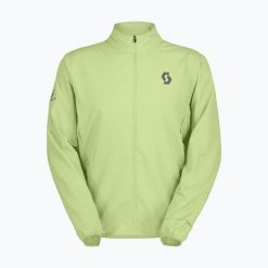 Kurtka do biegania męska SCOTT Endurance Tech Windbreaker. Zielone kurtki treningowe męskie Scott, l, bez wzorów, z materiału, do biegania. Za 299.99 zł.