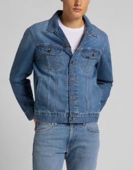MĘSKA KURTKA JEANSOWE LEE RIDER JACKET WASHED CAMDEN L89ZLJPI 112124002. Kurtki męskie Lee, l, bez wzorów, z jeansu, bez kaptura. Za 279.99 zł.