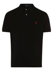 Polo Ralph Lauren koszulka polo Mężczyźni Bawełna czarny, XXL. Czarne koszulki polo męskie Polo Ralph Lauren, m, bez wzorów, z bawełny, bez ramiączek. Za 649.95 zł.