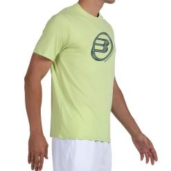 T-shirt S/sleeve Bullpadel Lande. Żółte t-shirty damskie bullpadel, s, bez wzorów, bez kołnierzyka. Za 134.40 zł.