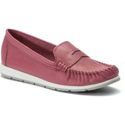 Mokasyny MARCO TOZZI - 2-24601-32 Pink 510. Czerwone mokasyny damskie Marco Tozzi, ze skóry ekologicznej. W wyprzedaży za 119.00 zł.