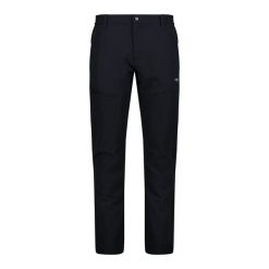 Spodnie męskie turystyczne CMP 34T2947. Czarne spodnie materiałowe męskie CMP, bez wzorów, sportowe. Za 340.00 zł.