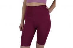 Spodenki sportowe damskie Shorts. Czerwone spodenki sportowe damskie Gym Hero, xs, z elastanu, na fitness i siłownię. Za 59.99 zł.