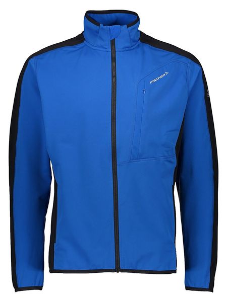 Fischer Kurtka softshellowa w kolorze niebieskim rozmiar: S. Niebieskie kurtki outdoor męskie FISCHER, s, bez wzorów, bez kaptura. Za 152.62 zł.