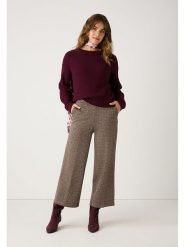 More & More Sweter w kolorze bordowym rozmiar: 40. Czerwone swetry klasyczne damskie MORE & MORE, bez kołnierzyka. Za 244.22 zł.