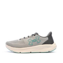 Buty biegowe Under Armour Charged Pursuit Szare/Turkusowe. Niebieskie obuwie do biegania damskie Under Armour. Za 294.15 zł.