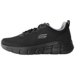 Buty męskie Skechers Bobs B Flex Icy Edge czarne 118109 BBK. Czarne buty fitness męskie Skechers, na fitness i siłownię. Za 209.00 zł.