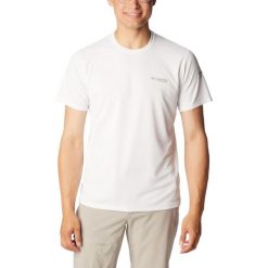 Koszulka sportowa męska Columbia Summit Valley Short Sleeve Crew z krótkim rękaw. Czarne t-shirty sportowe męskie Columbia, m, z poliesteru, bez ramiączek. Za 239.00 zł.