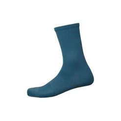 Skarpetki Shimano Evolve. Niebieskie skarpetki damskie SHIMANO, bez wzorów, z materiału. Za 136.00 zł.