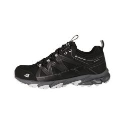 Niskie buty turystycznie unisex Alpine Pro Uhese. Czarne buty trekkingowe męskie Alpine Pro, na lato, z gumy, przed kostkę, bez zapięcia, trekkingowe. Za 399.00 zł.