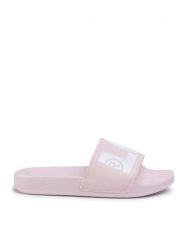 Levi's® Klapki June L S 231570-794-81 Różowy. Czerwone klapki damskie bez wzorów, ze skóry, bez obcasa. Za 99.99 zł.