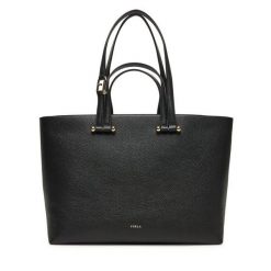 Torebka Furla. Czarne torebki klasyczne damskie Furla, bez wzorów, bez dodatków. Za 1,859.00 zł.