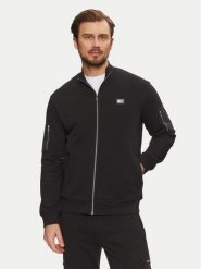KARL LAGERFELD Bluza 705070 551900 Czarny Regular Fit. Czarne bluzy bez kaptura męskie Karl Lagerfeld, m, z bawełny. Za 689.99 zł.
