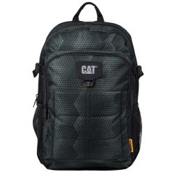 Plecak sportowo-turystyczny dla dorosłych Barry Backpack. Czarne plecaki damskie CATerpillar, bez wzorów, z materiału, sportowe. Za 249.99 zł.