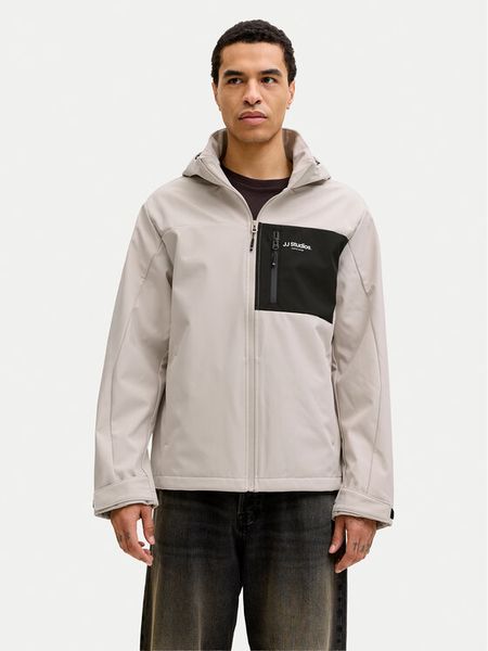 Jack & Jones Kurtka przejściowa North 12289123 Beżowy Regular Fit. Brązowe kurtki męskie Jack & Jones, l, bez wzorów, z syntetyku, bez kaptura. Za 299.99 zł.