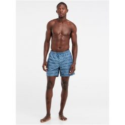 Spodenki męskie Protest PRTTERTON beachshort. Niebieskie kąpielówki męskie Protest, m, bez wzorów, do pływania. Za 189.99 zł.