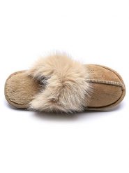 Confly Kapcie w kolorze karmelowym rozmiar: 41. Brązowe kapcie damskie Confly, z materiału. Za 65.38 zł.