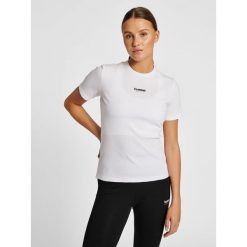 Koszulka damska Hummel Lgc Scarlett. Białe bluzki sportowe damskie HUMMEL, xs, bez wzorów, bez ramiączek. Za 121.50 zł.