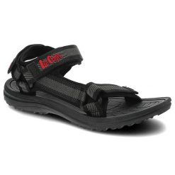 Czarne Sandały Lee Cooper Wygodne Buty Na Lato. Szare sandały męskie Lee Cooper, bez zapięcia. Za 85.00 zł.