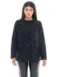 Leone 1947 Glam Winter damska kurtka polarowa. Czarne kurtki damskie LEONE 1947 APPAREL, na zimę, m, bez wzorów, z bawełny, bez kaptura. Za 442.05 zł.
