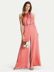 Swing Kombinezon 3AH01600 Pomarańczowy Regular Fit. Brązowe kombinezony damskie Swing, bez wzorów, z syntetyku, bez kołnierzyka, bez ramiączek. Za 769.99 zł.