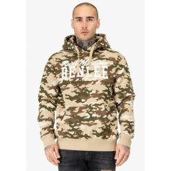 Bluza z kapturem Benlee Carlyn. Brązowe bluzy z kapturem męskie Benlee, s, z bawełny. Za 248.00 zł.