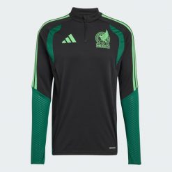Koszulka treningowa Meksyk 26 Tiro. Czarne t-shirty sportowe męskie Adidas, l, z materiału, bez ramiączek, do piłki nożnej. Za 329.00 zł.