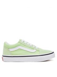 Vans Tenisówki Old Skool VN000CYVE2Y1 Zielony. Zielone buty sportowe chłopięce Vans, z materiału, bez zapięcia. Za 149.99 zł.